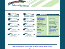 Tablet Screenshot of delamere-international.com